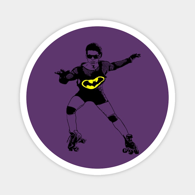 Prince of the Bat Skates Magnet by BradyRain